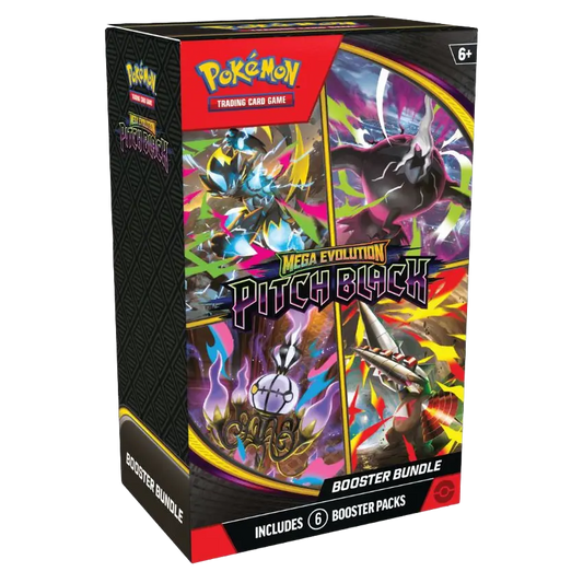 Pokémon TCG Mega Evolution Pitch Black Booster Bundle 6 Booster Packs