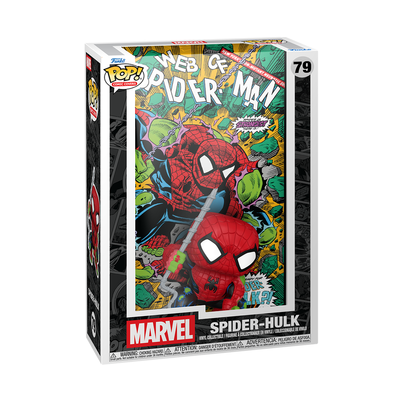 Funko Pop! Comic Covers Marvel Spider-Hulk Vinyl Collectible #79