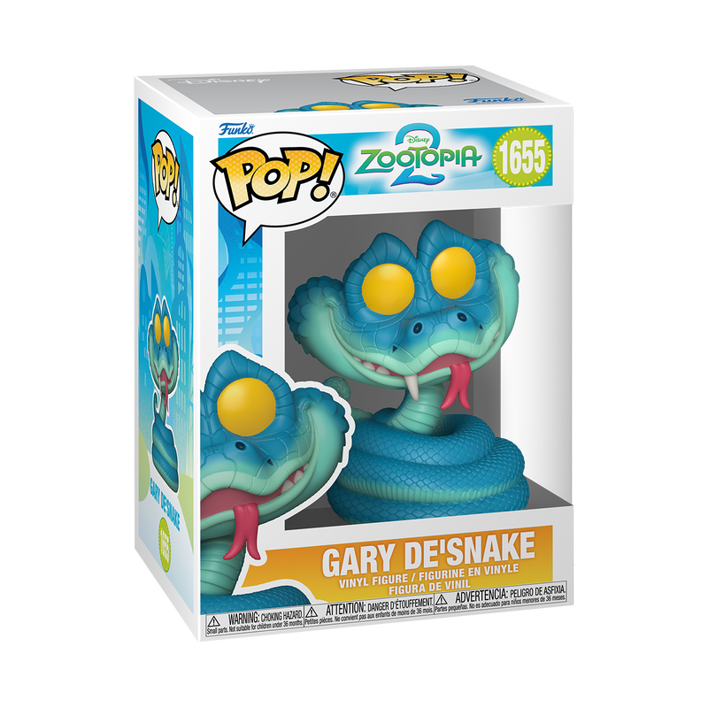 Funko Pop! Disney Zootopia 2 Gary De'Snake Vinyl Figure #1655