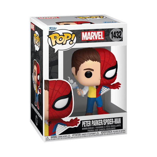 Funko Pop! Marvel Peter Parker / Spider-Man Bobble-Head Figure #1432