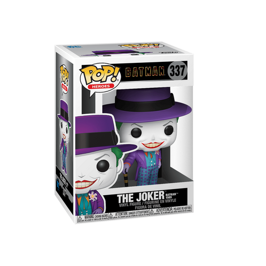 Funko Pop! Heroes Batman The Joker Batman 1989 Vinyl Figure #337