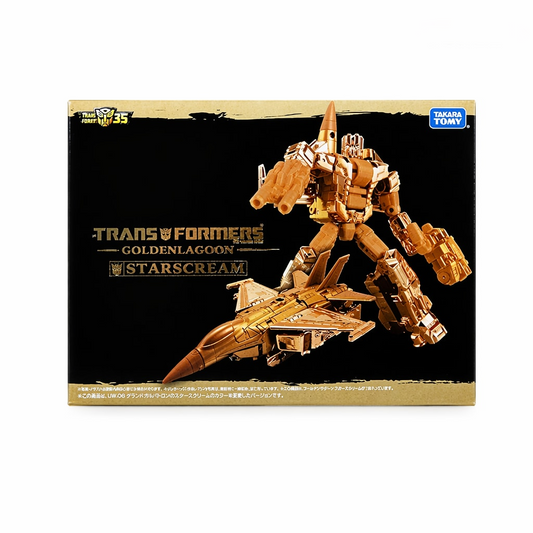 Takara Tomy Transformers 35th Anniversary Golden Lagoon Starscream Action Figure