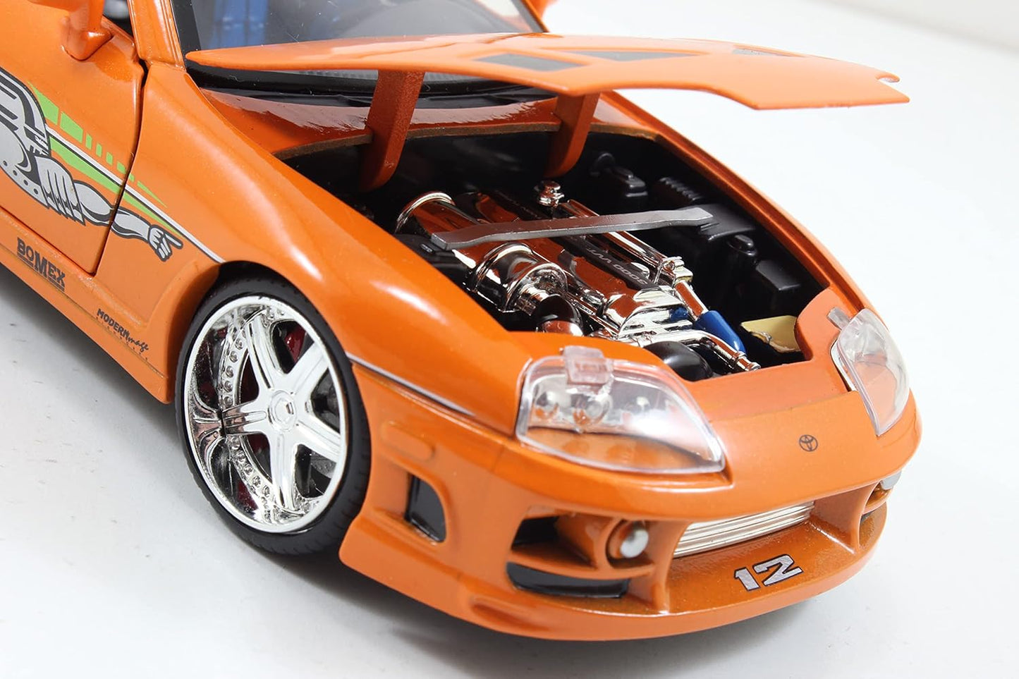 Jada Toys Fast & Furious Brian's 1995 Toyota Supra MK4 1:24 Die-Cast Model Car