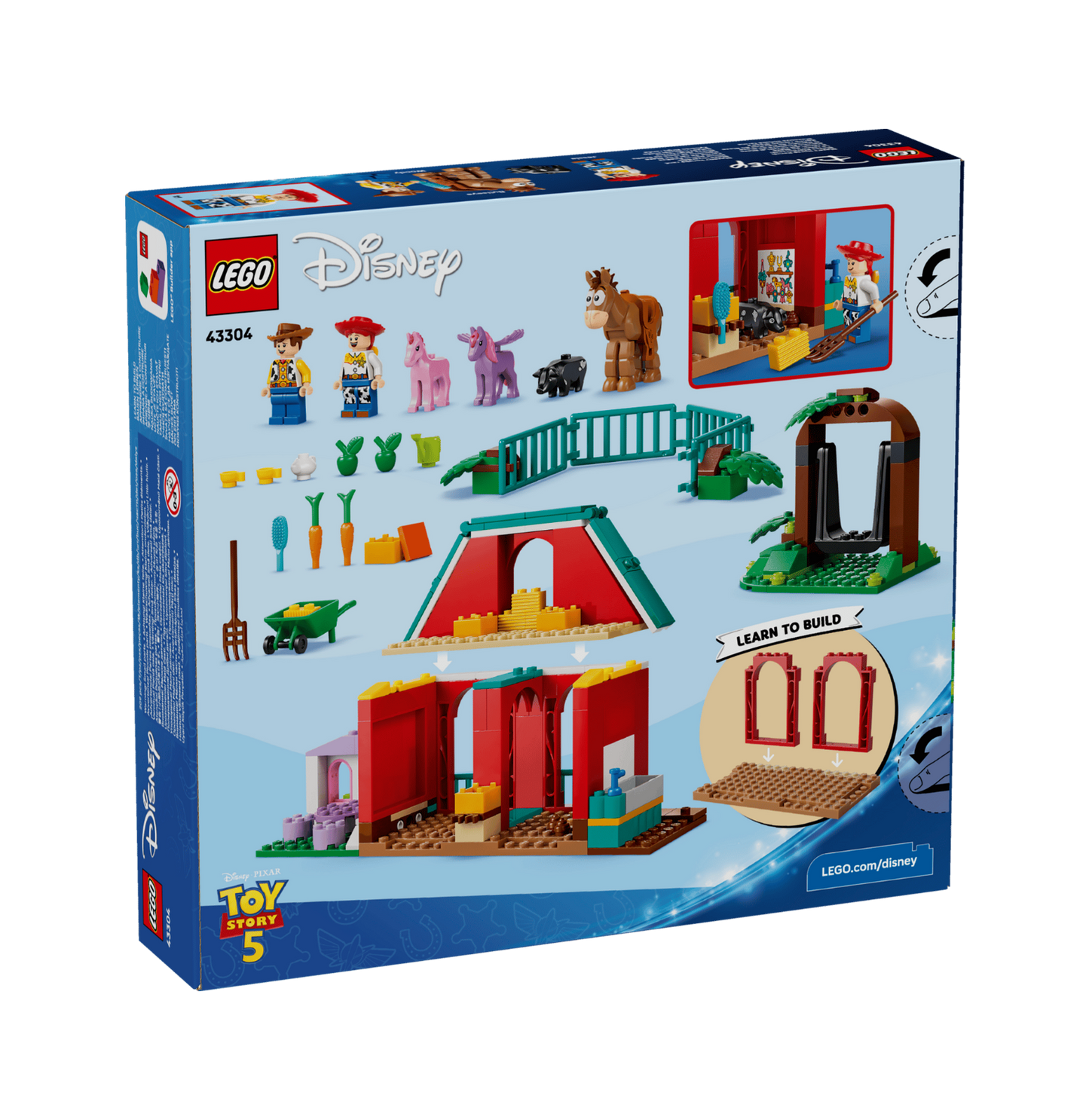 LEGO Disney Pixar Toy Story 5 Blaze's Horse Ranch 43304 Building Set