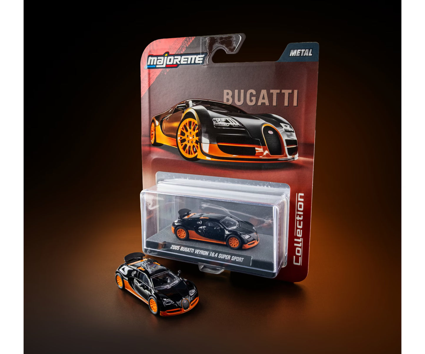 Majorette Collection 2005 Bugatti Veyron 16.4 Super Sport 1:64 Die-Cast Model Car