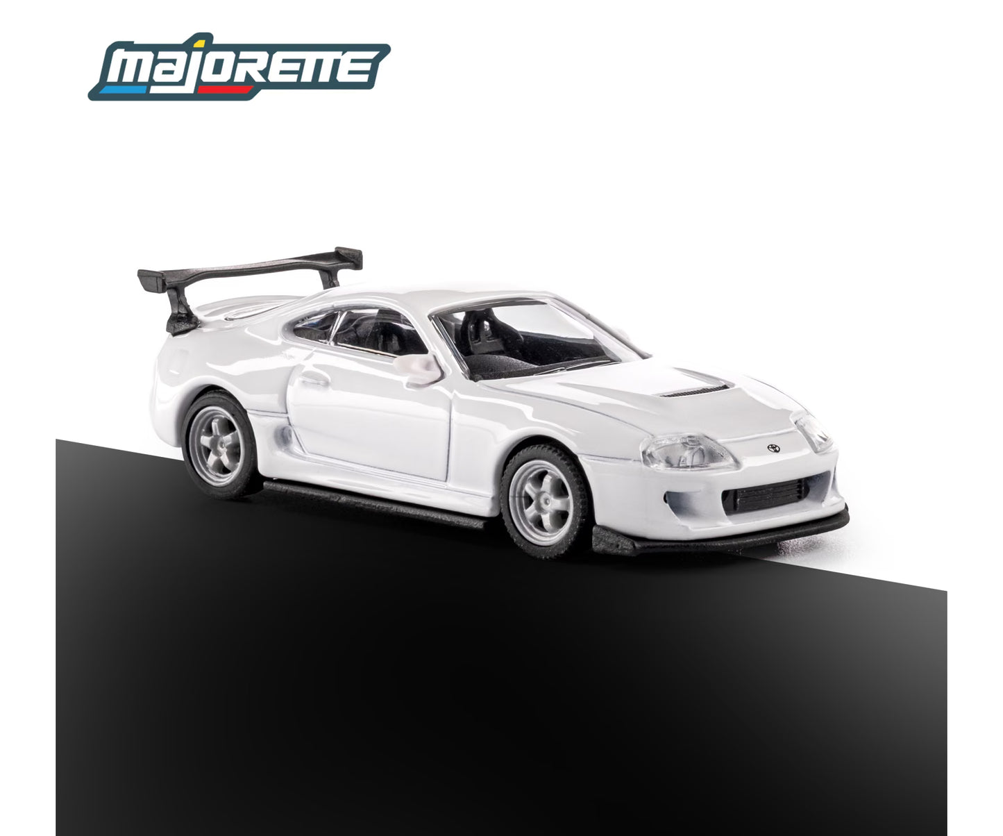 Majorette Collection 1995 Toyota Supra White 1:64 Scale Die-Cast Model Car