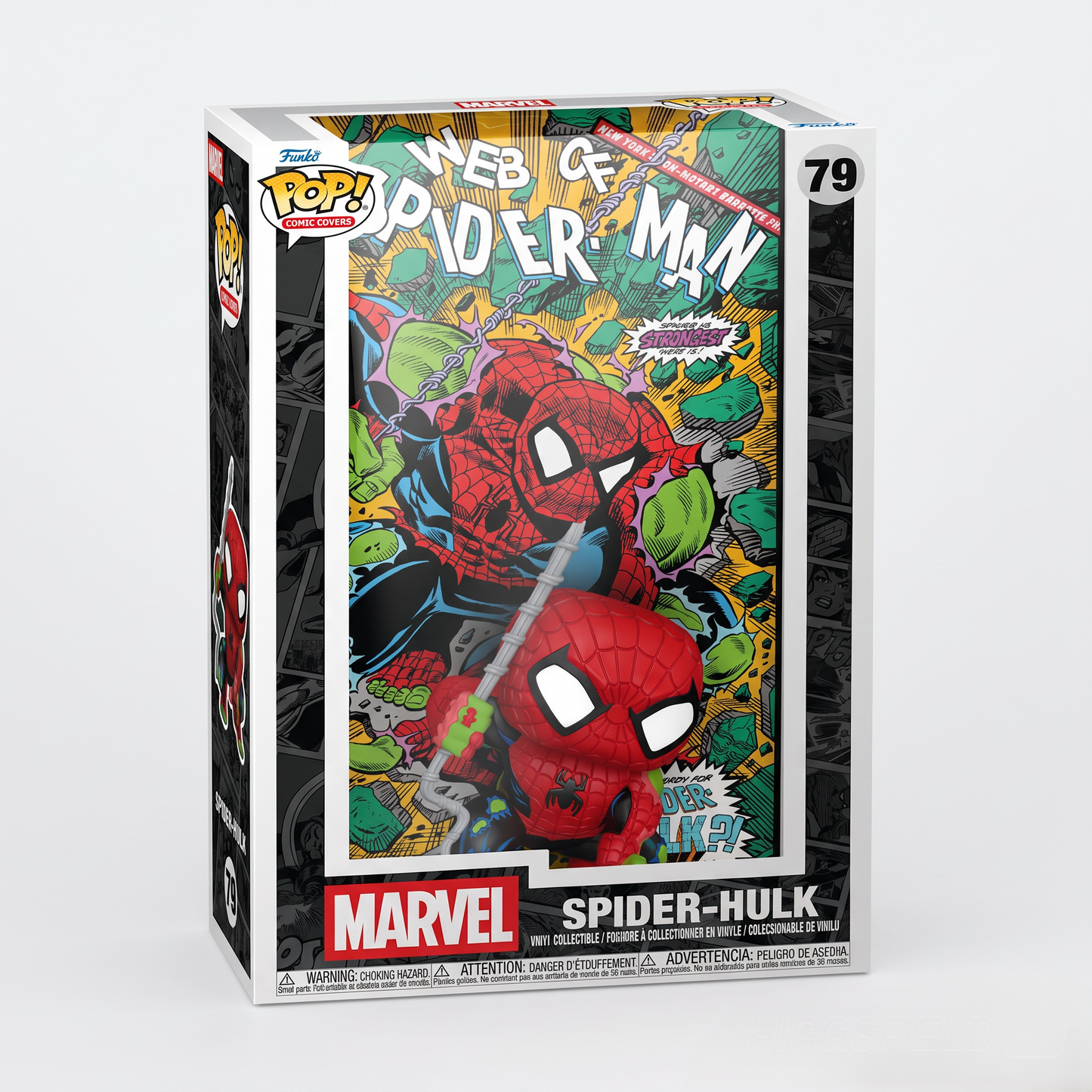 Funko Pop! Comic Covers Marvel Spider-Hulk Vinyl Collectible #79