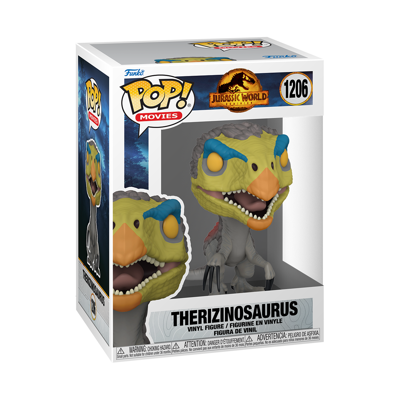 Funko Pop! Movies Jurassic World Dominion Therizinosaurus Vinyl Figure #1206