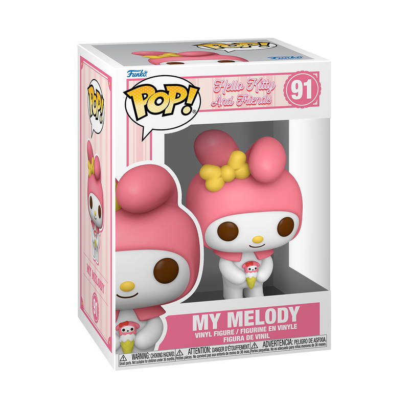 Funko Pop! Hello Kitty And Friends My Melody Vinyl Figure #91