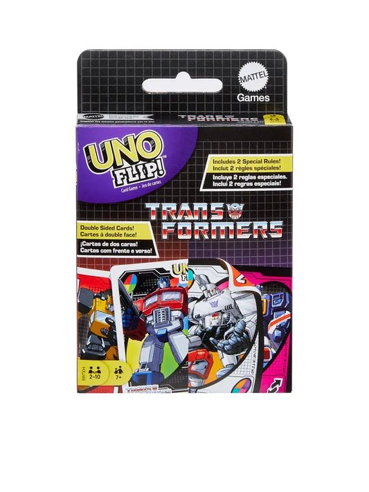 Mattel Games UNO Flip!™ Transformers Card Game | Mattel