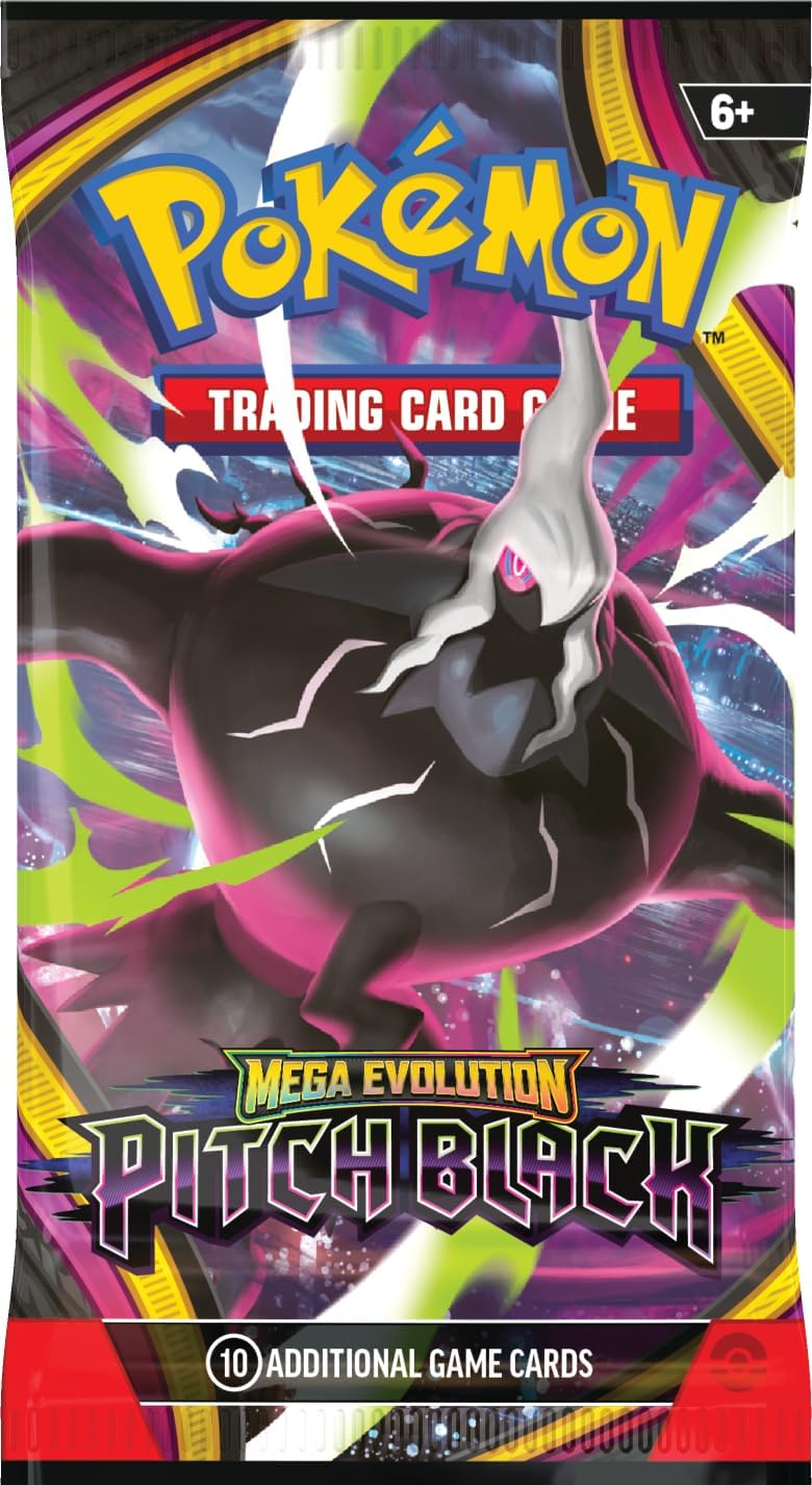 Pokémon TCG Mega Evolution Pitch Black Booster Bundle 6 Booster Packs
