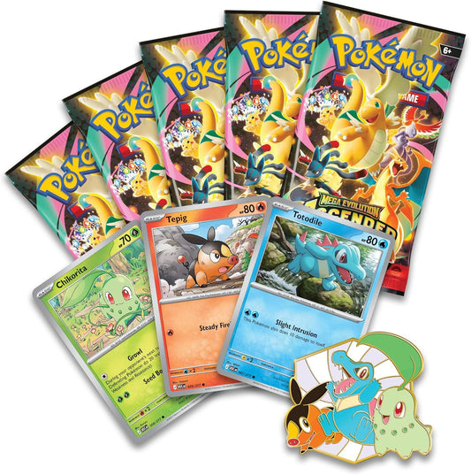 Pokémon TCG Mega Evolution Ascended Heroes First Partners Deluxe Pin Collection