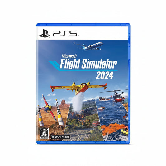 PlayStation 5 Microsoft Flight Simulator 2024 Japan Edition Flight Simulation Game