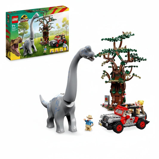 LEGO Jurassic World Jurassic Park 30th Anniversary Brachiosaurus Discovery 76960 Building Set