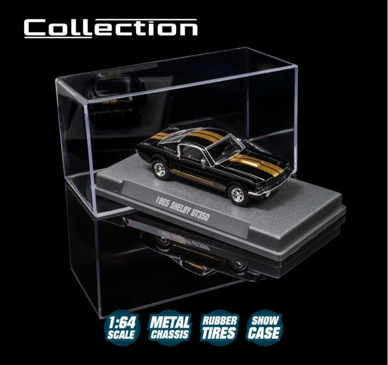 Majorette Collection 1965 Shelby GT350 Black & Gold 1:64 Scale Die-Cast Model Car
