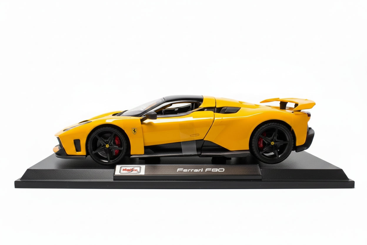 Maisto Special Edition 1:18 Ferrari F80 (Yellow) Die-Cast Model Car