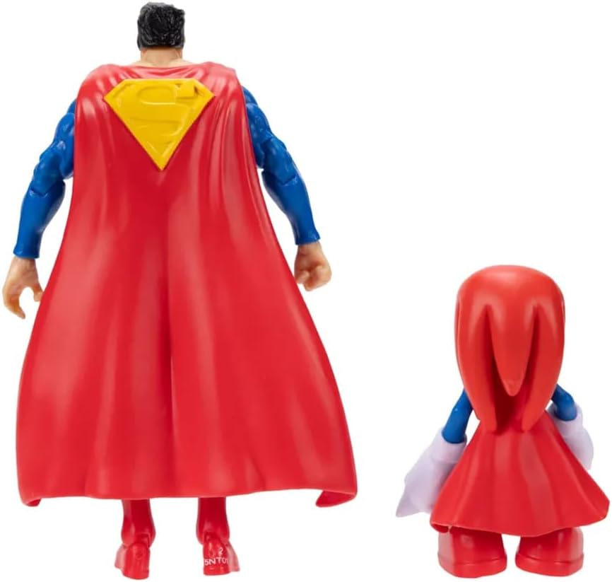 Jakks Pacific DC x Sonic the Hedgehog Knuckles & Superman Action Figure 2 Pack