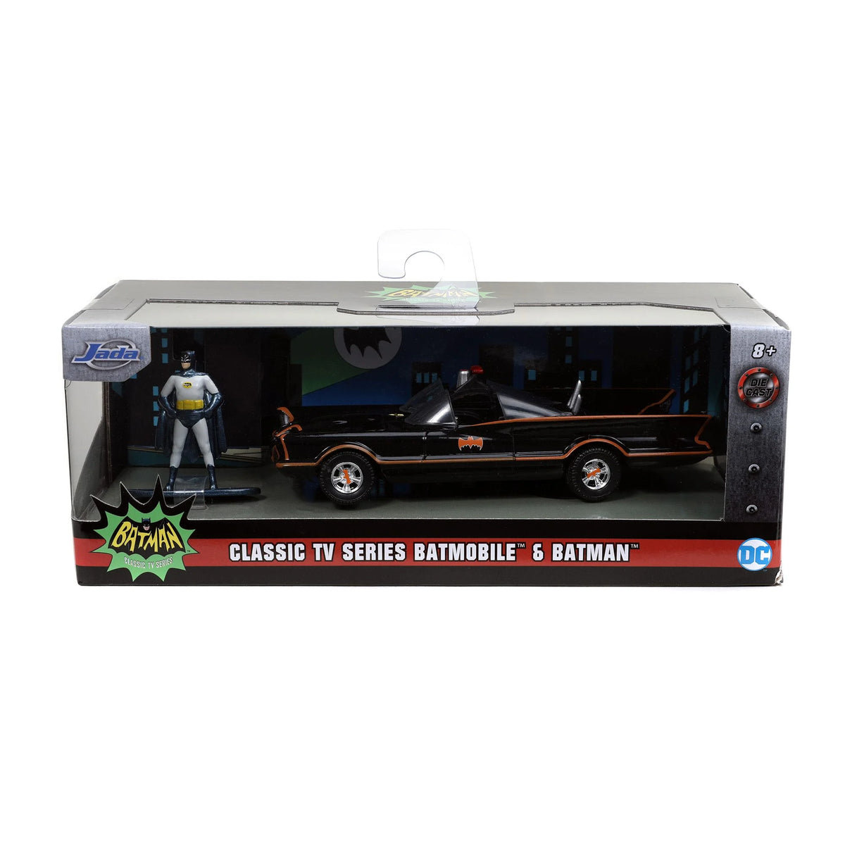 Jada Toys DC Batman Classic TV Series 1966 Batmobile & Batman 1:32 Die-Cast Model